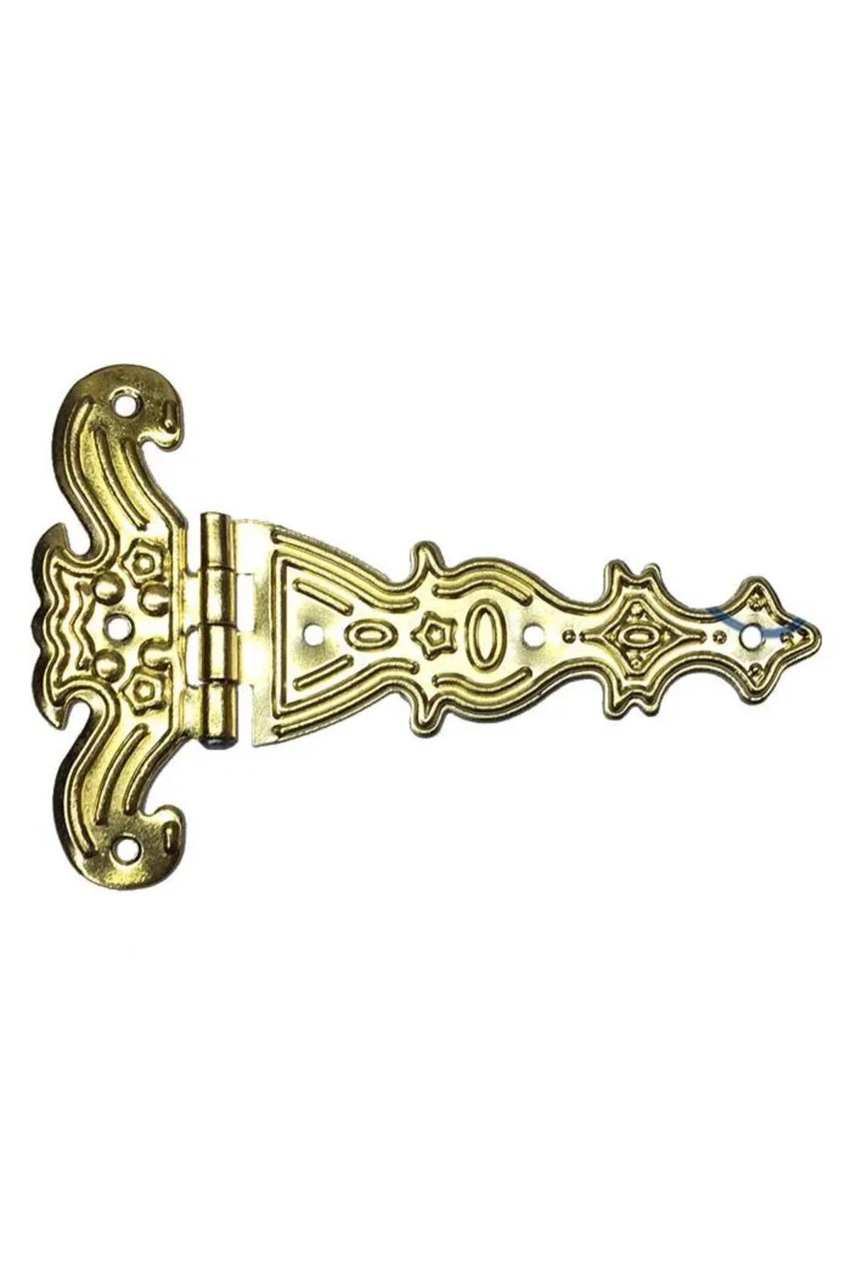 Dekoratif, Tek Kuyruklu Menteşe - 69x102 mm, Büyük, Sarı, 100 Ade Dekoratif, Tek Kuyruklu Menteşe - 69x102 mm, Büyük, Sarı, 100 Ade