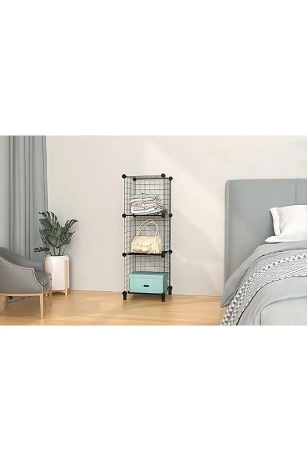 Dekoratif Tel Dolap - 3 Küp 1155328