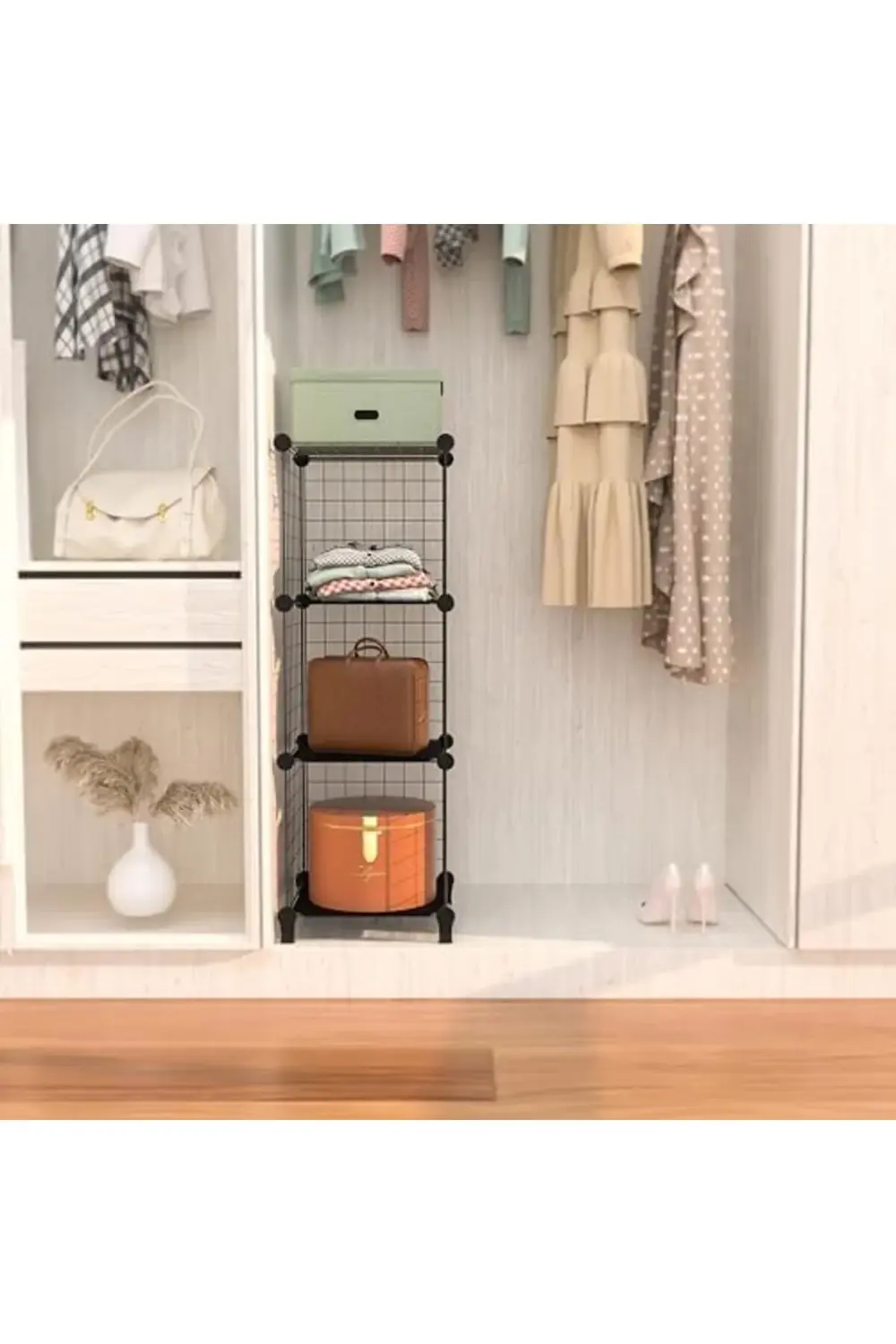 Dekoratif Tel Dolap - 3 Küp 1155328