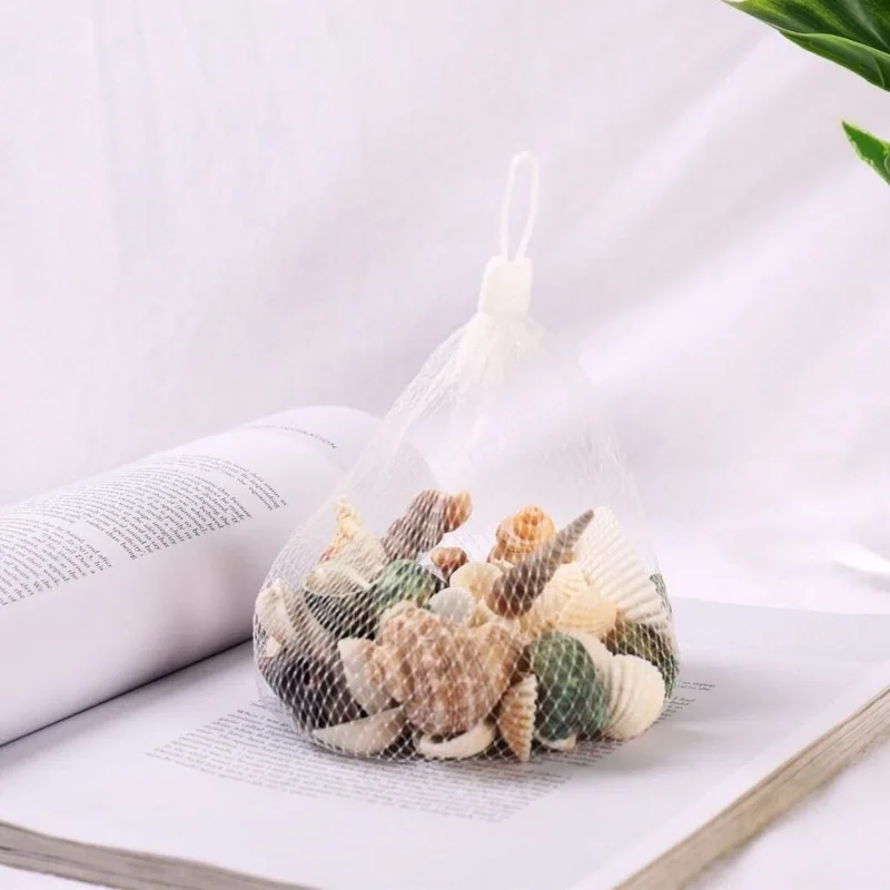 Dekoratif Vazo Taşı - Midye ve Deniz Kabuğu - Fileli Renkli Mix Fiyatı, Yorumları ve Özellikleri