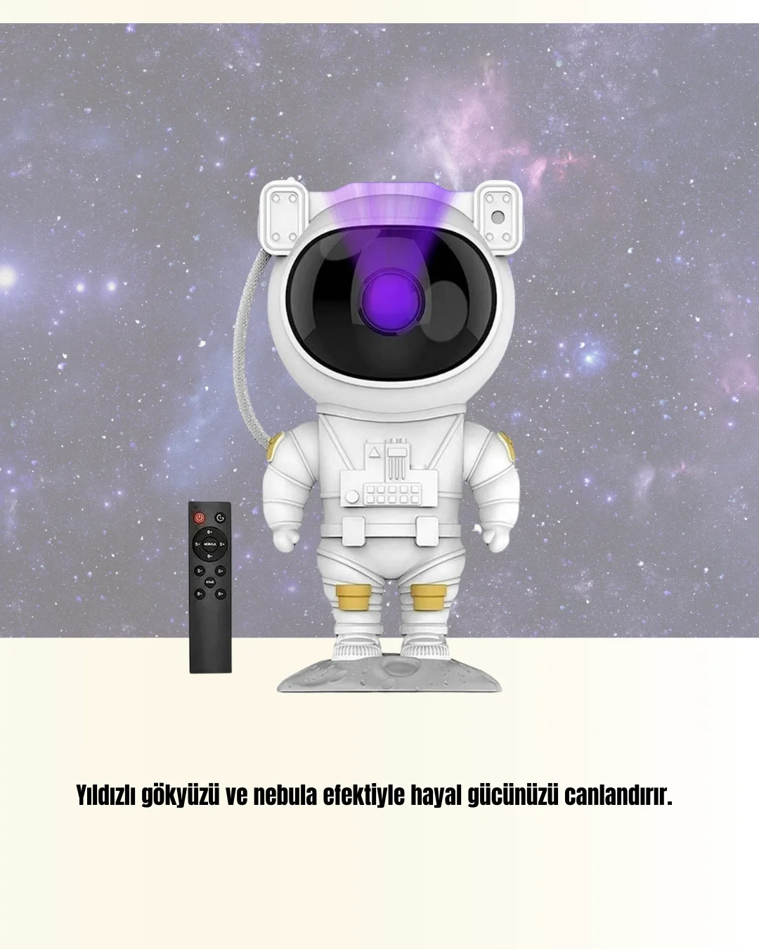 Dekoratif ve Fonksiyonel Astronot Projeksiyon Aydınlatma Fiyatı, Yorumları ve Özellikleri