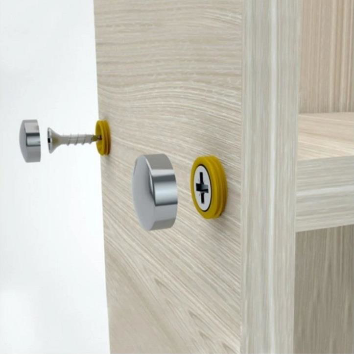 Gürçay Hirdavat Dekoratif Vida Kapaği Sari 20Mm - 10 Adet