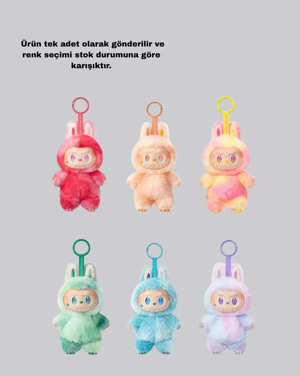 Dekoratif Yumuşak Labubu Peluş Figür – Koleksiyonluk ve 20 cm Çocuklara Uygun Hediye