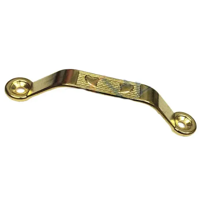Dekoratif Zamak Kulp Dıştan - 64mm, Sarı, 100 Adet Dekoratif Zamak Kulp Dıştan - 64mm, Sarı, 100 Adet
