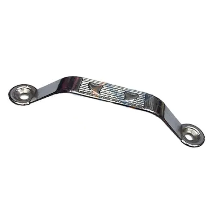 Dekoratif Zamak Kulp Dıştan - 64mm, Nikel, 100 Adet Dekoratif Zamak Kulp Dıştan - 64mm, Nikel, 100 Adet