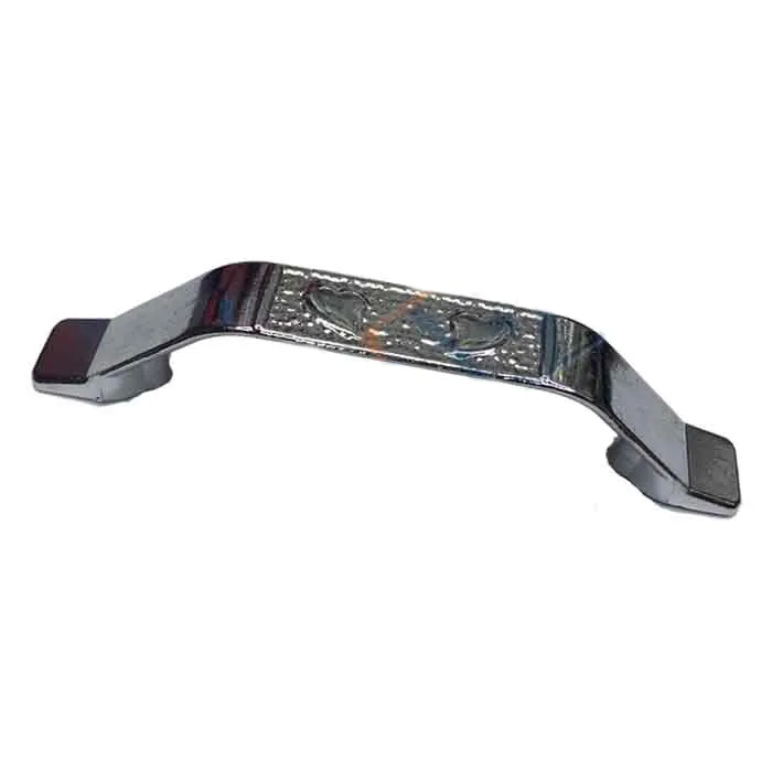 Just Cheap Store Dekoratif Zamak Kulp İçten - 64Mm, Nikel, 1 Adet