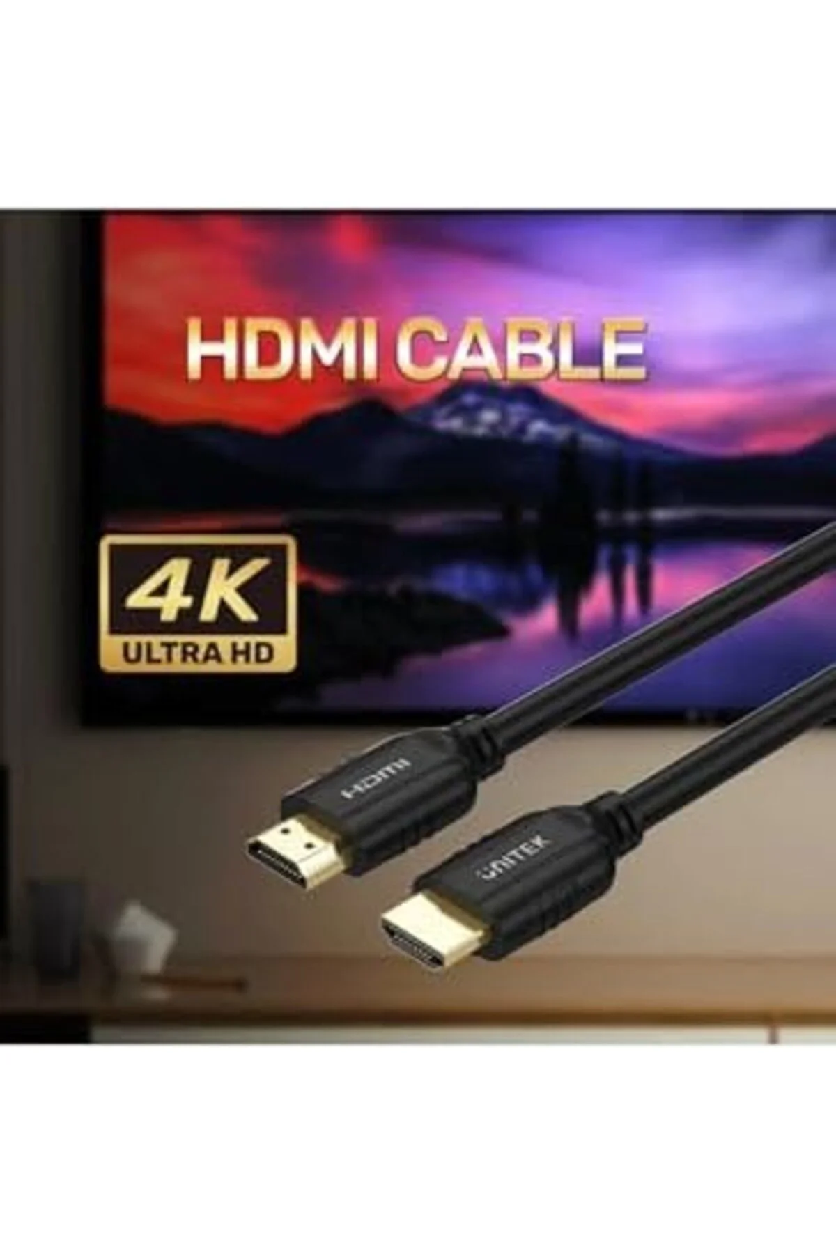 dekordelisi store Unitek HDMI2.0 KABLO 10MT 4K&60Hz (C11079BK-10M