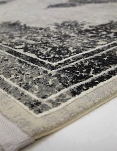 Dekorenti Halı Mira Koleksiyonu Dekoratif Saçaklı Halı 1618 Gri Dekorenti Halı Mira Koleksiyonu Dekoratif Saçaklı Halı 1618 Gri