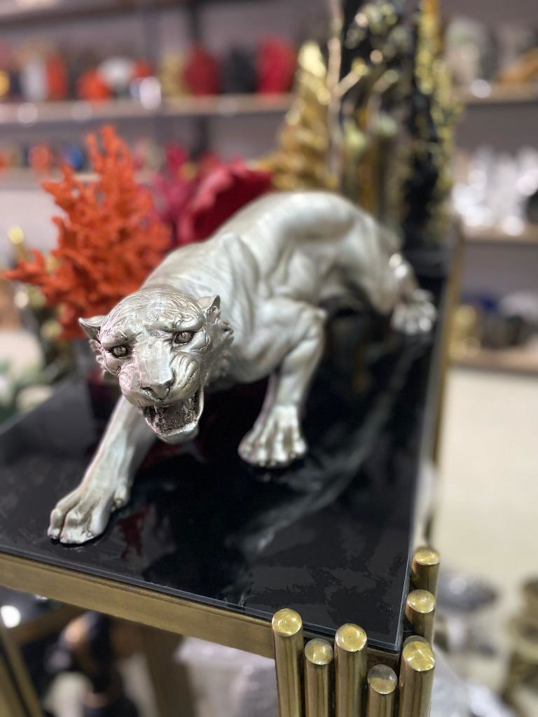 Dekotatif Kaplan Leopar Çita Panter Biblo Heykel Fiyatı, Yorumları ve Özellikleri