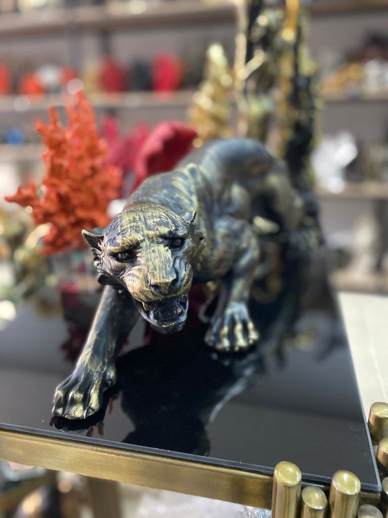 Dekotatif Kaplan Leopar Çita Panter Biblo Heykel Fiyatı, Yorumları ve Özellikleri