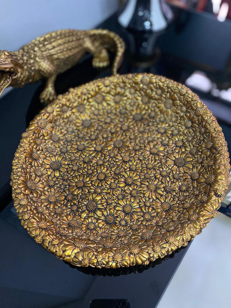 Mirsa Global Dekratif Papatyalı Tabak