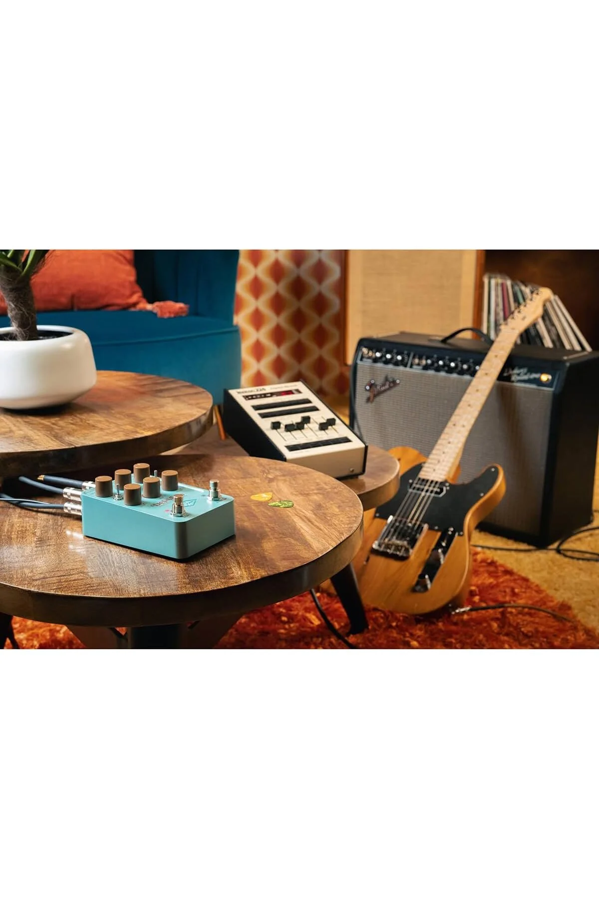 Del-Verb Ambience Companion Gitar Pedal