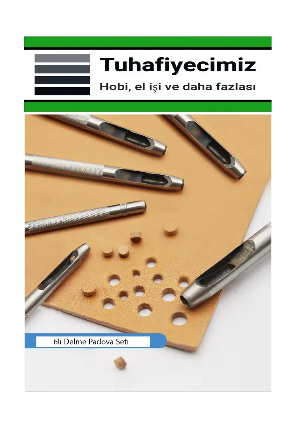 Delici Padova Çubuk Seti . Değişik Boylarda Delme Kalıbı 2mm'den