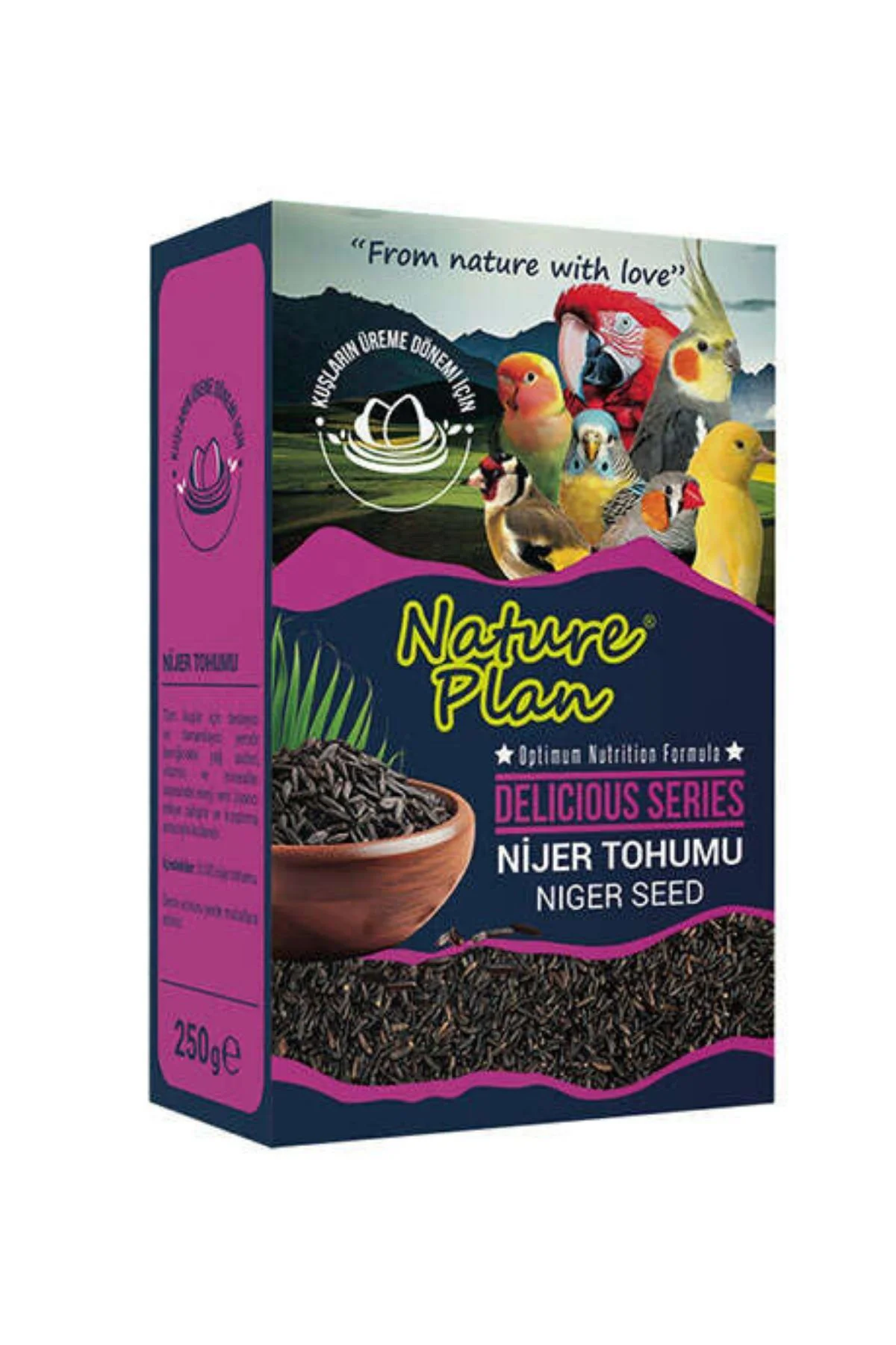 Delicious Serisi Nijer Tohumu 250 Gr
