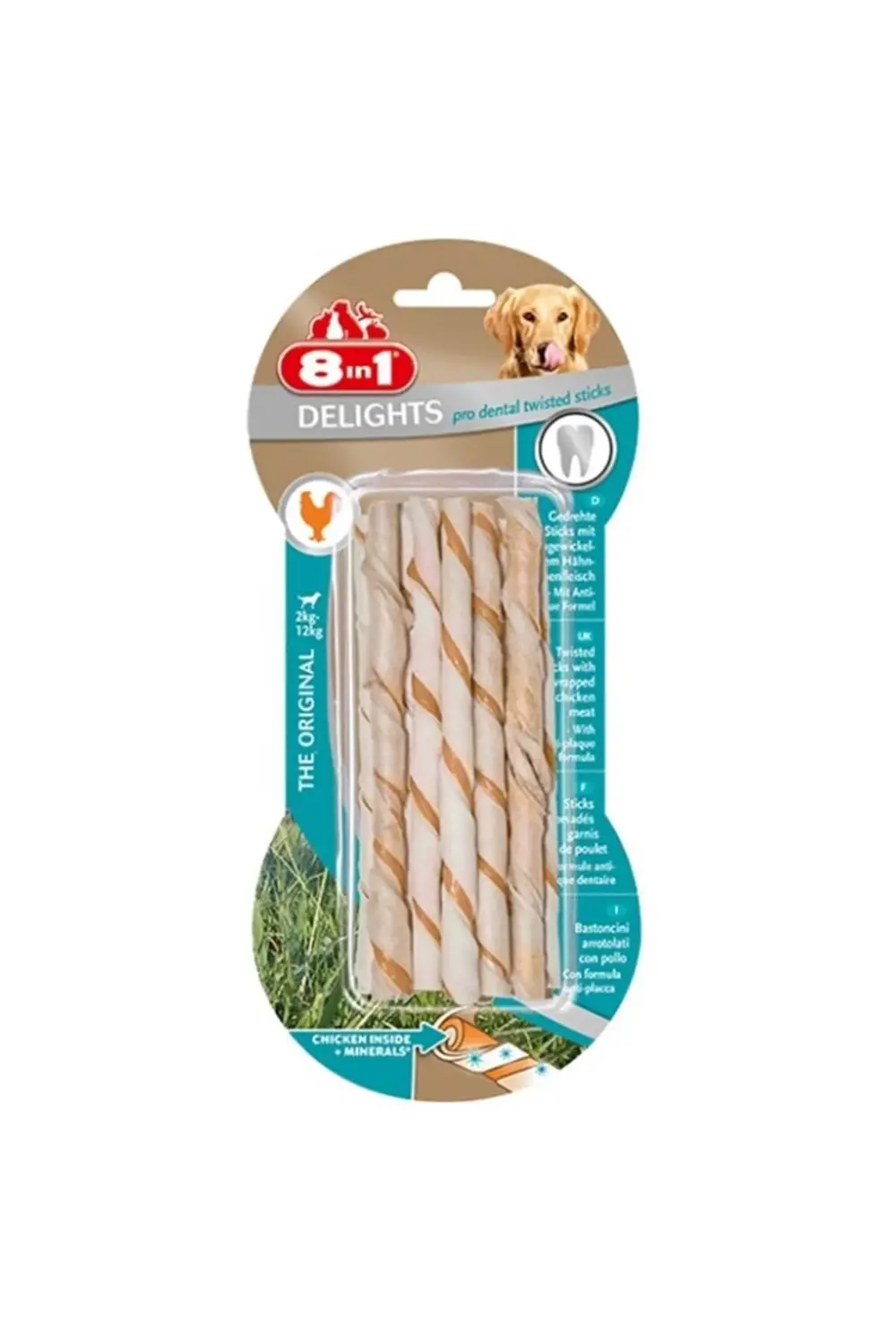 Delights ProDental Köpekler İçin Twisted Sticks 10lu