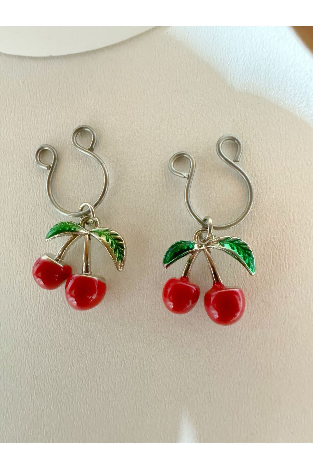 Arescollection Delik Gerektirmeyen Sikiştirma Sahte Fake Meme Ucu Nipple Piercin