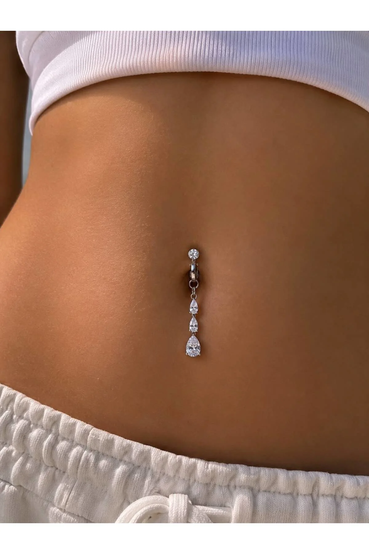 delik gerektirmeyen klipsli deliksiz göbek piercingi Fiyatı, Yorumları ve Özellikleri