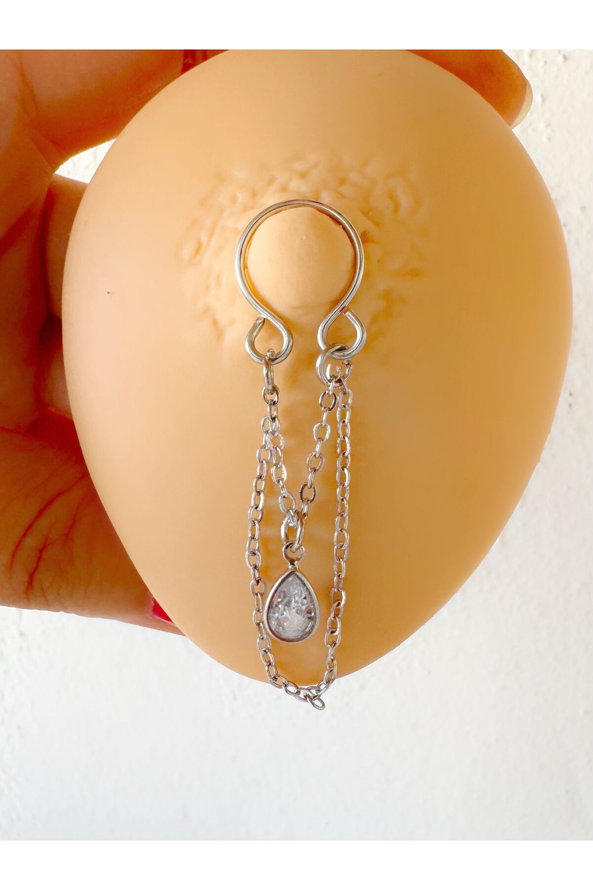 Delik gerektirmeyen (deliksiz)sıkıştırma fake meme ucu nipple pie