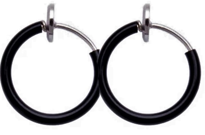 DELİKSİZ SIKIŞTIRMA FAKE PİERCİNG TÜM BÖLGELERE UYGUN  2 ADET PİE