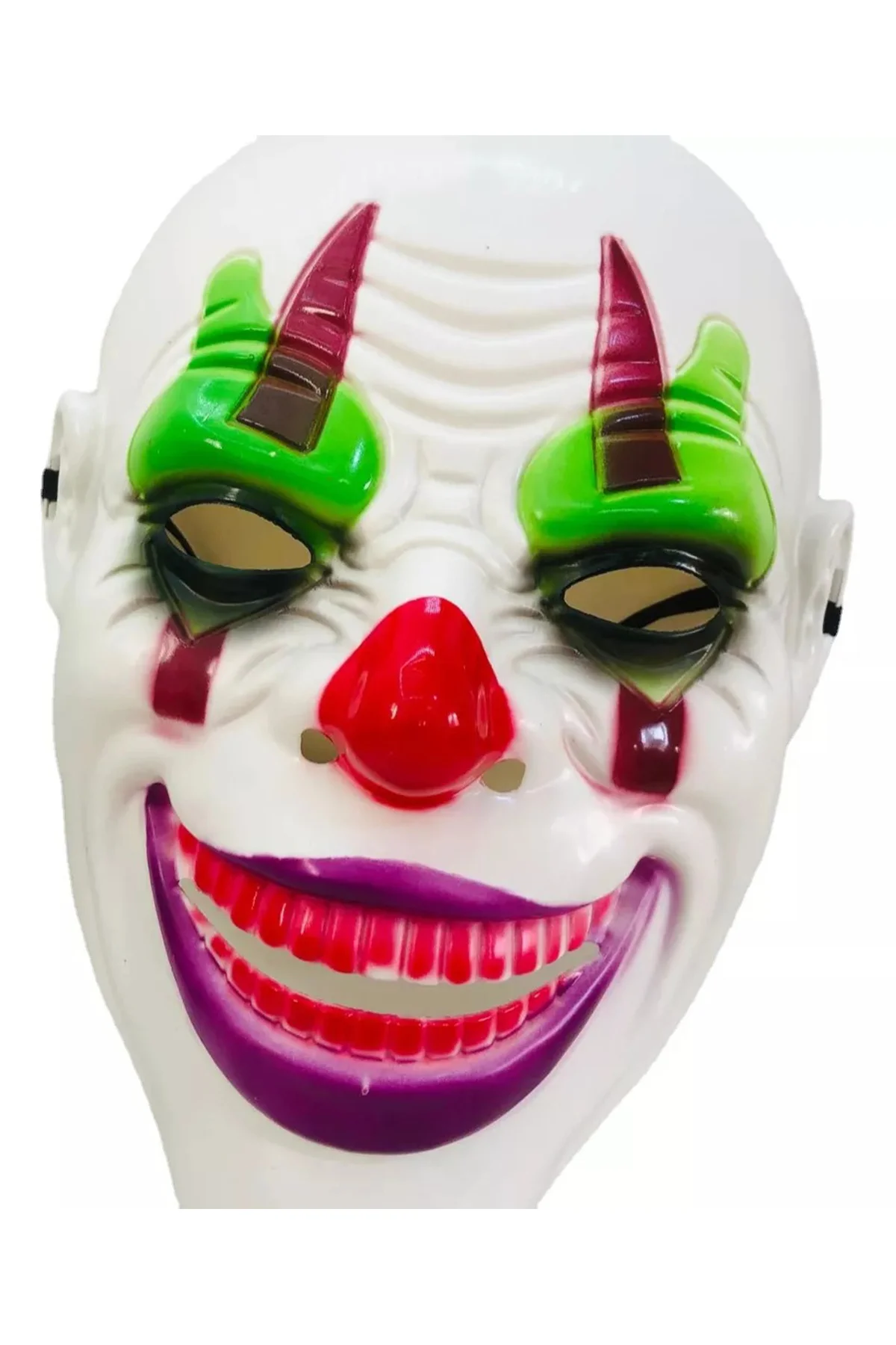 Delirten Gülüş Psikopat Palyaço Temalı Joker Maskesi (5060)