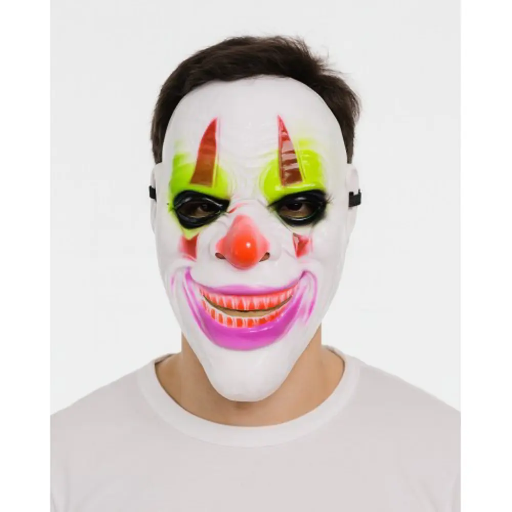Delirten Gülüş Psikopat Palyaço Temalı Joker Maskesi