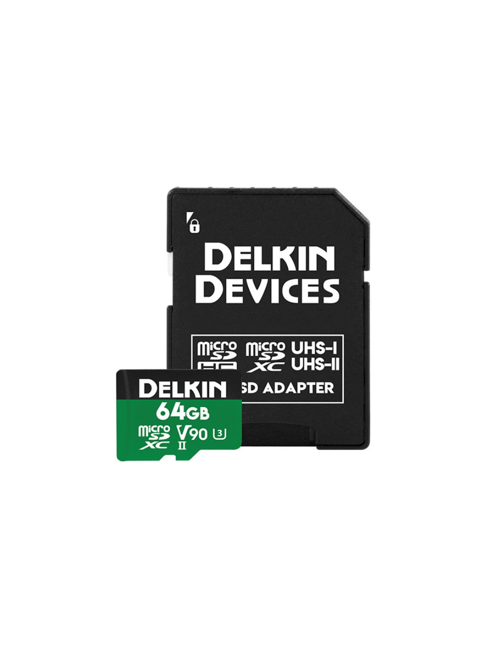 Delkin 64GB Power UHS-II (V90) Micro SD Hafıza Kartı