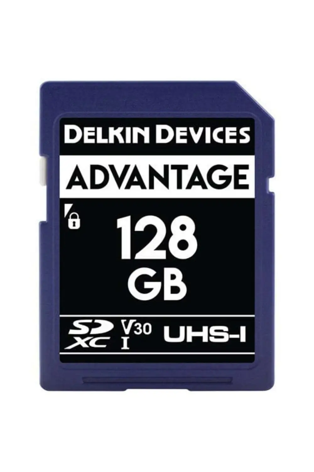 Delkin ADVANTAGE 128GB SD UHS-I V30 Hafıza Kartı