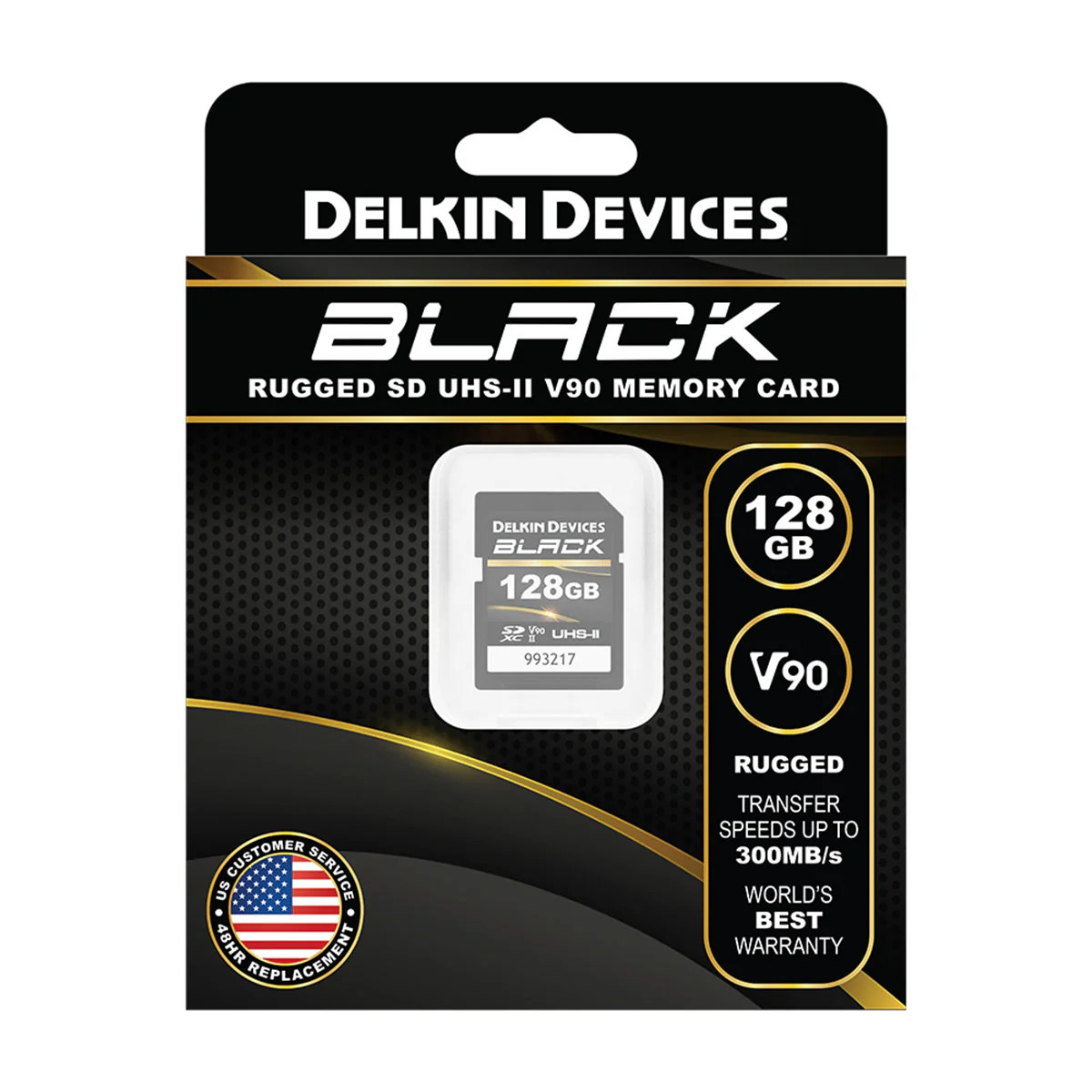 Delkin Devices Black 128Gb Sd Uhs-İi U3 V90 Delkin Devices Black 128Gb Sd Uhs-İi U3 V90