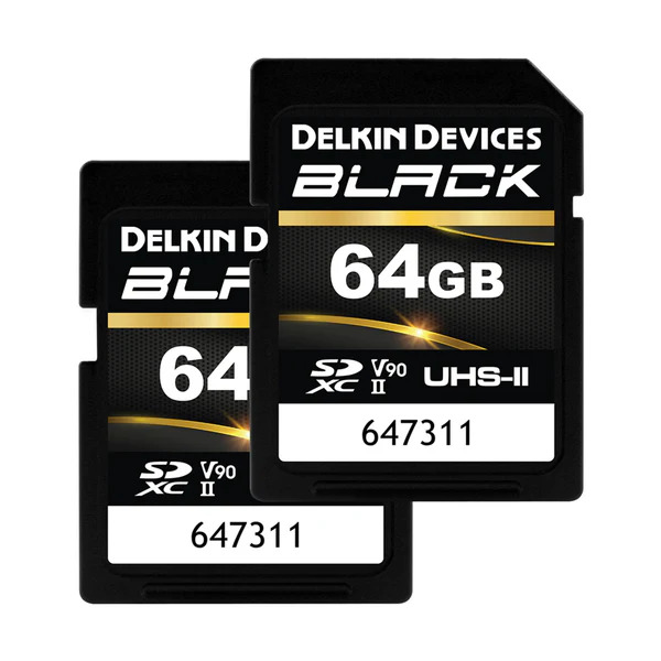 Delkin Devices Black 64Gb Sd Uhs-İi U3 V90 Hafıza Kartı Delkin Devices Black 64Gb Sd Uhs-İi U3 V90 Hafıza Kartı