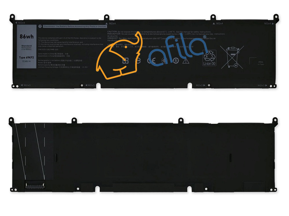 Afila Dell G15 5510, 5511, 5521, 69Kf2 Notebook Bataryasi, Laptop Pili 
