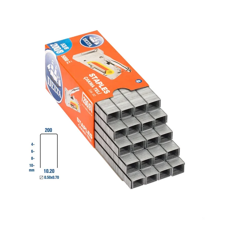 Delta 200/8 Zımba Teli 5000 Adet Delta 200/8 Zımba Teli 5000 Adet