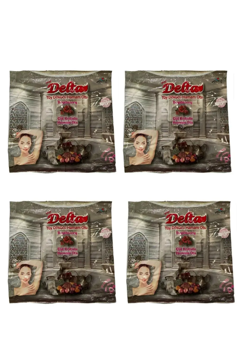 Delta Hamam Otu Tozu 150 G 4 Adet