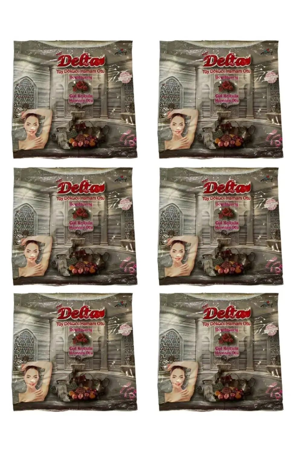 Delta Hamam Otu Tozu 150 G 6 Adet