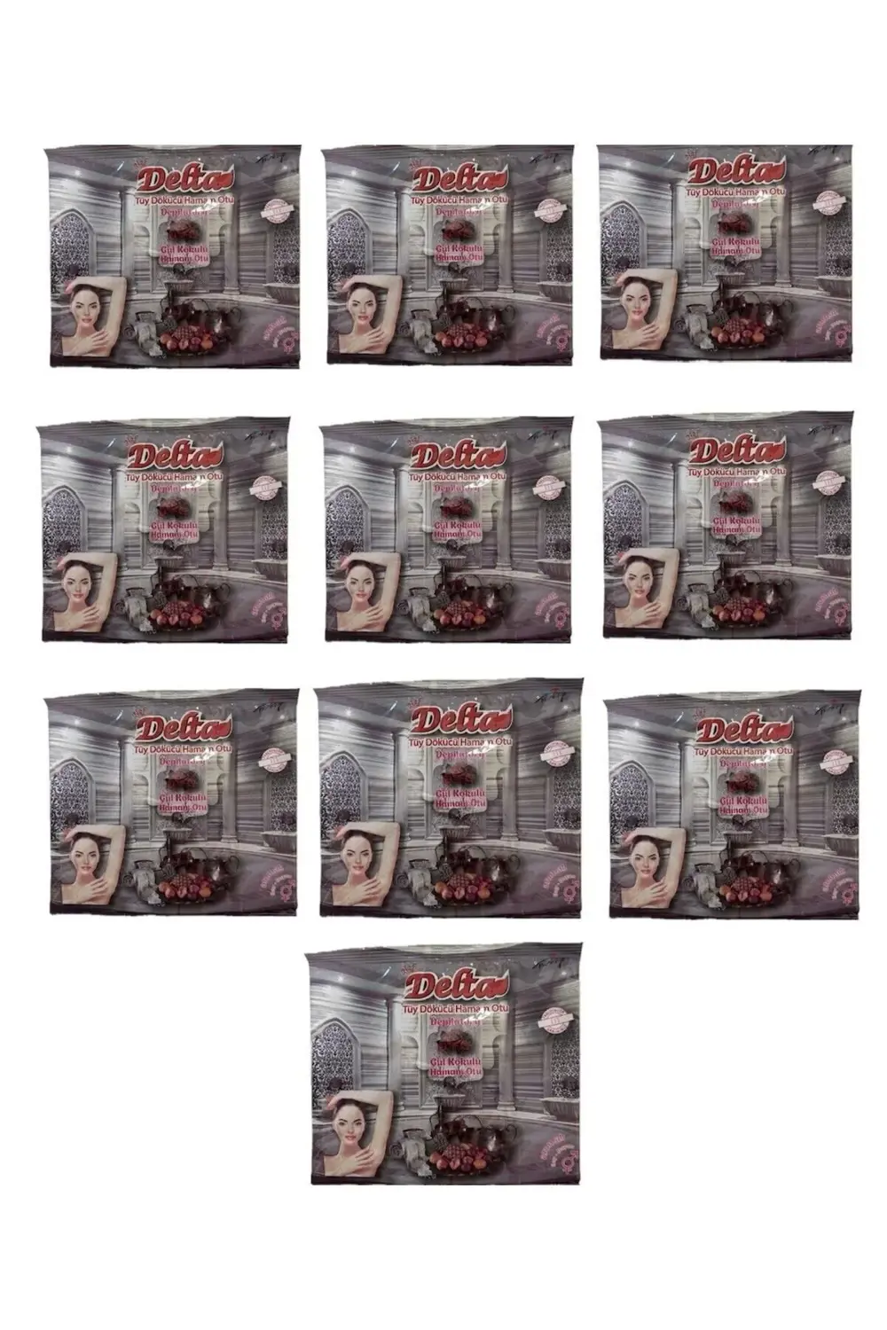 Delta Hamam Otu Tozu-150 gram X 10 Adet