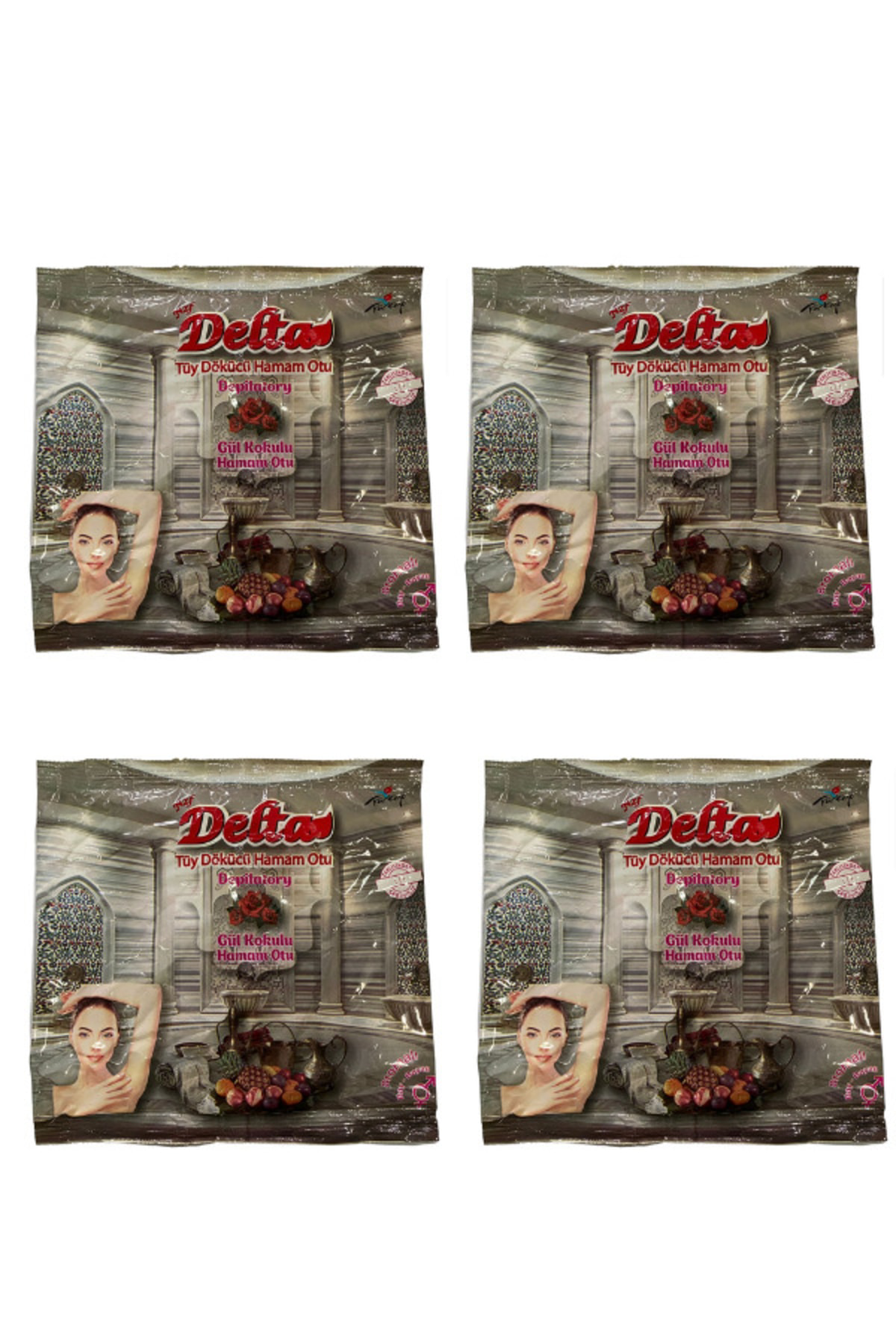 Delta Hamam Otu Tozu 150 G 4 Adet