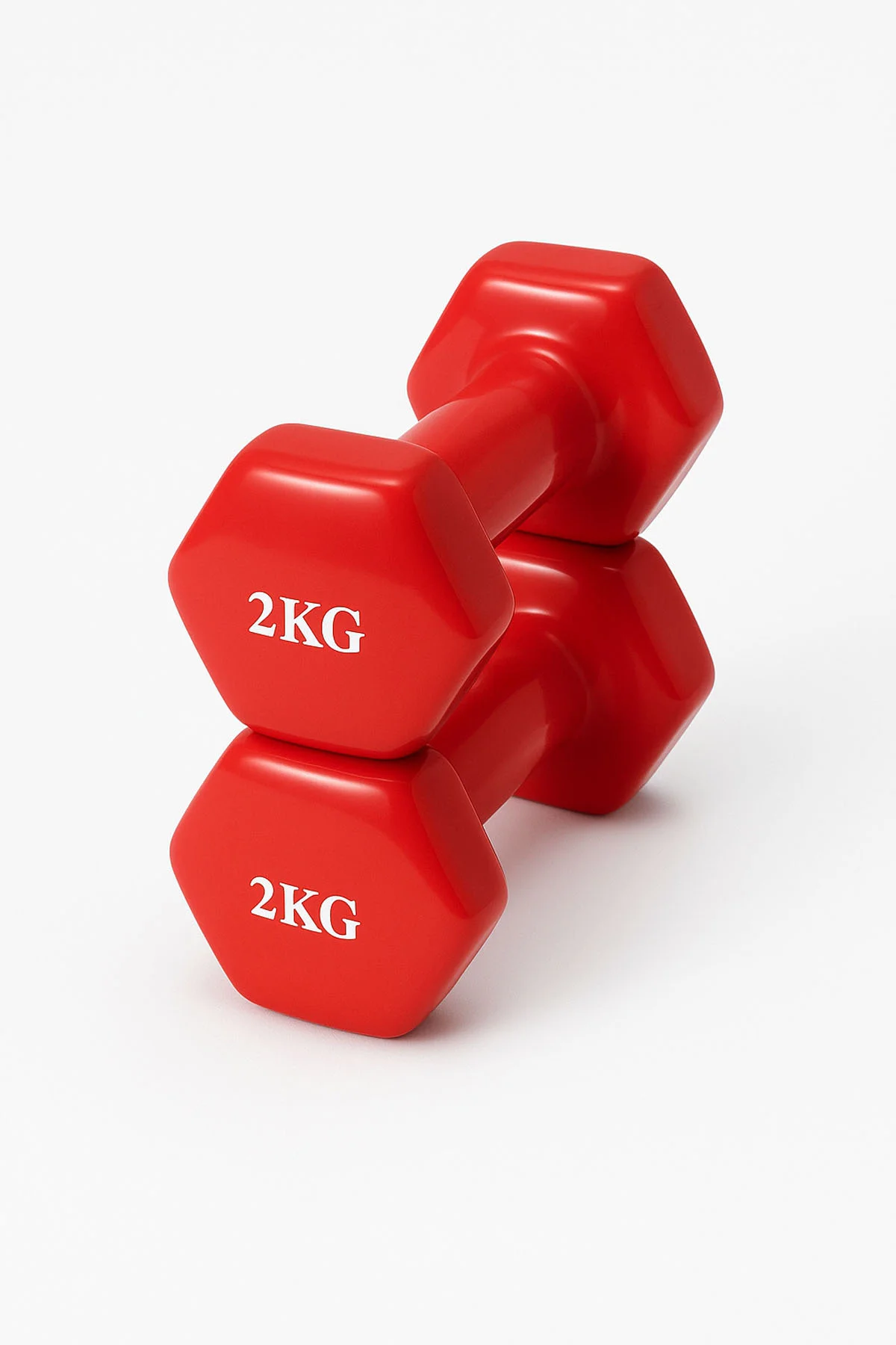 Deluxe 2 Kg Demir Dambıl Vinyl Demir Döküm Dambıl Seti El Ağırlığ