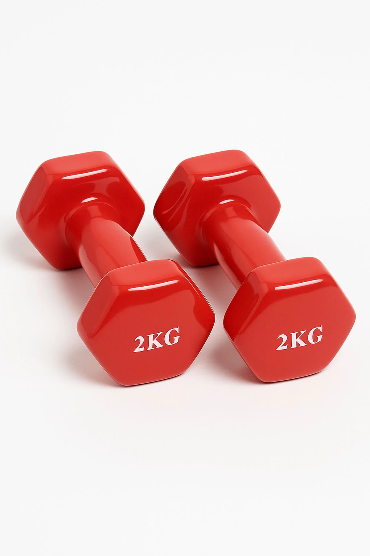 Deluxe 2 Kg Demir Dambıl Vinyl Demir Döküm Dambıl Seti El Ağırlığ