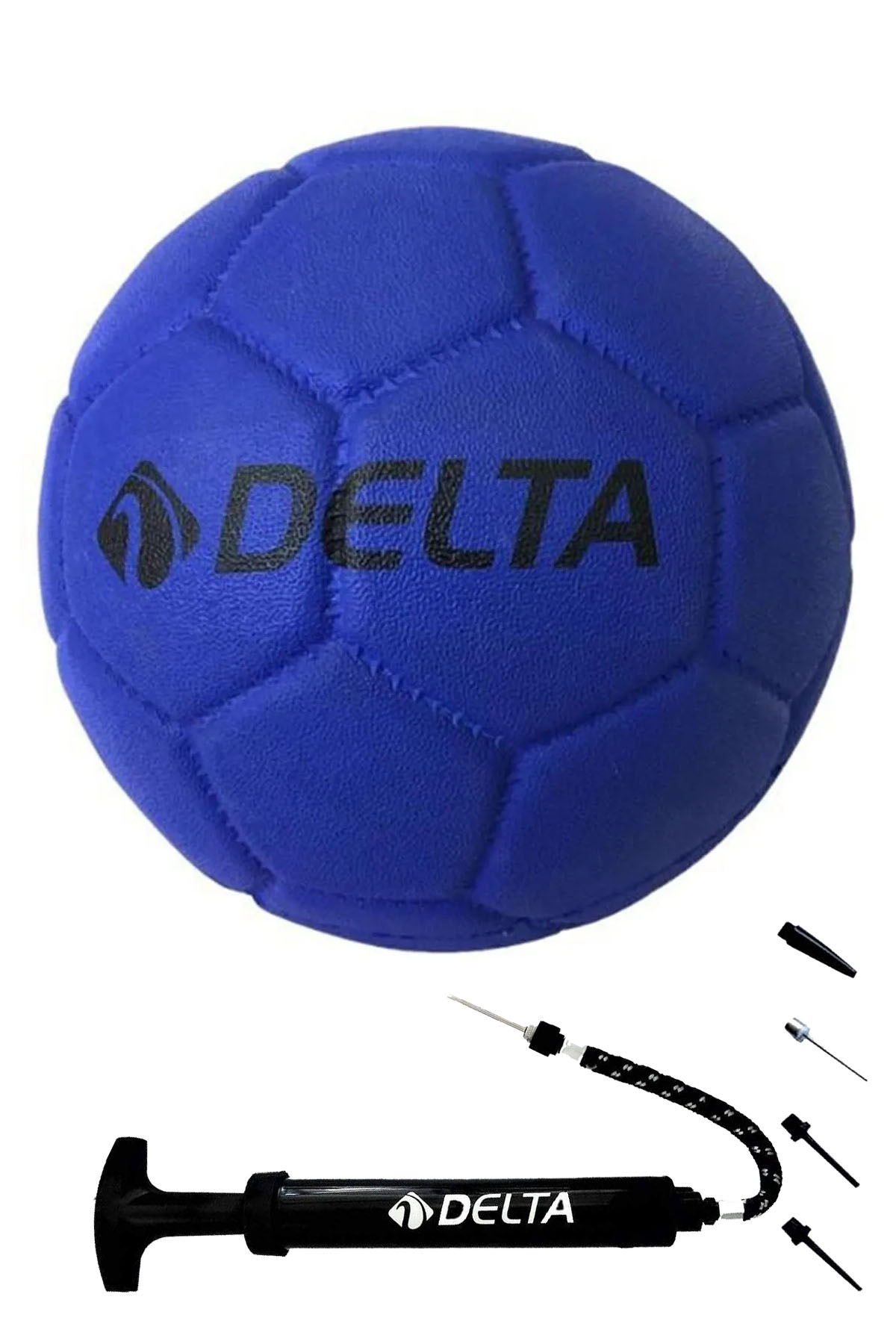 Delta Deluxe Hentbol Topu Ve Pompa - %100 Kauçuk Malzemeden, Kavrama Ko