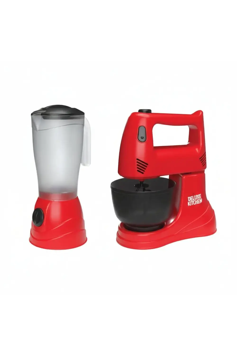 Deluxe Kitchen Oyuncak Mikser Blender 2'li Set - Çocuklar İçin Eğ