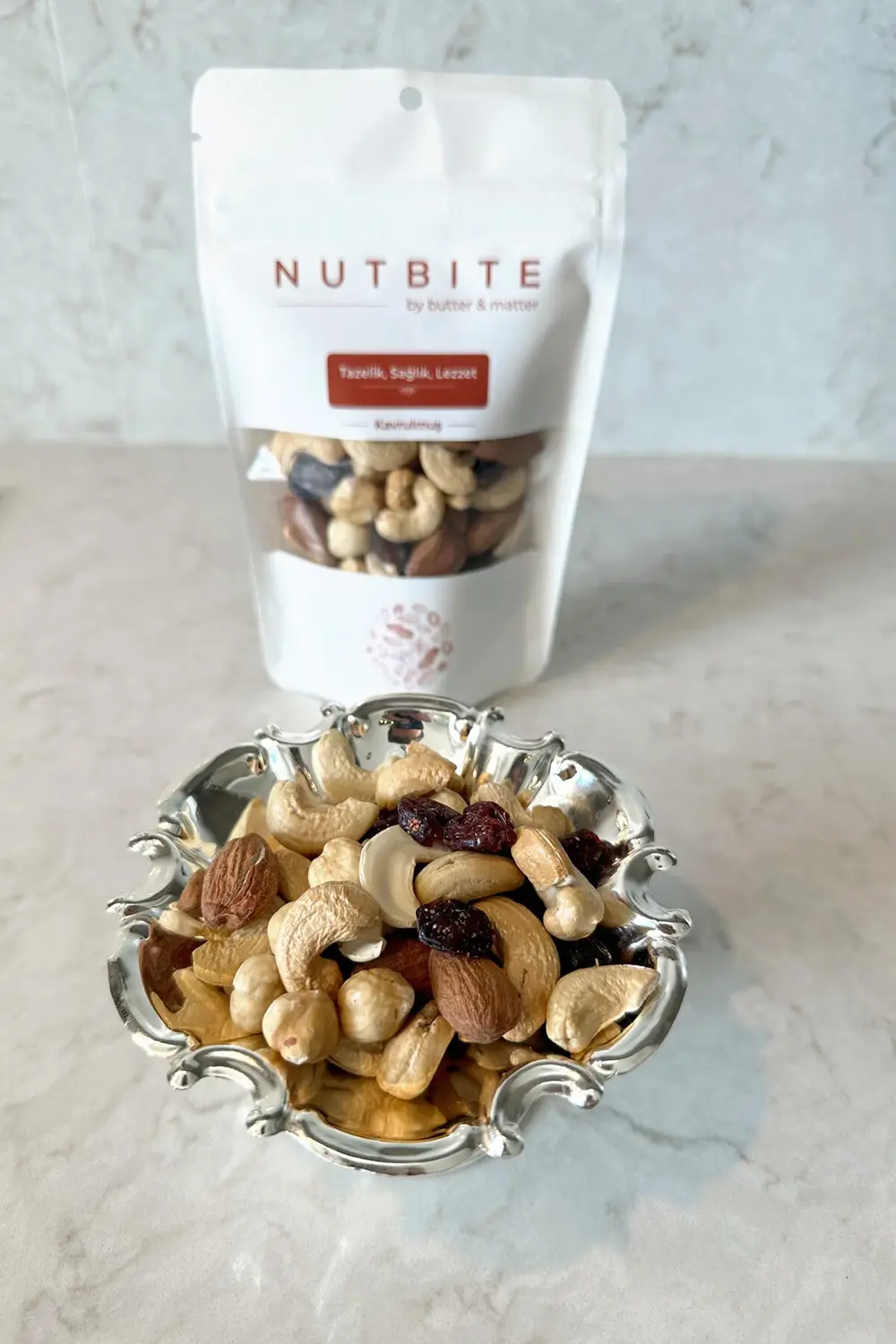 Deluxe Mix 100gr - %100 Doğal Atıştırmalık - Fırınlanmış Kaju, Ba