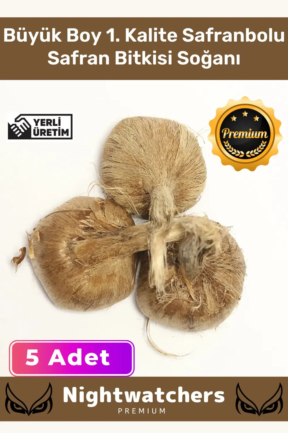 Deluxe Özel Dikime Hazır Yerli Üretim Büyük Boy 1. Kalite Safranb