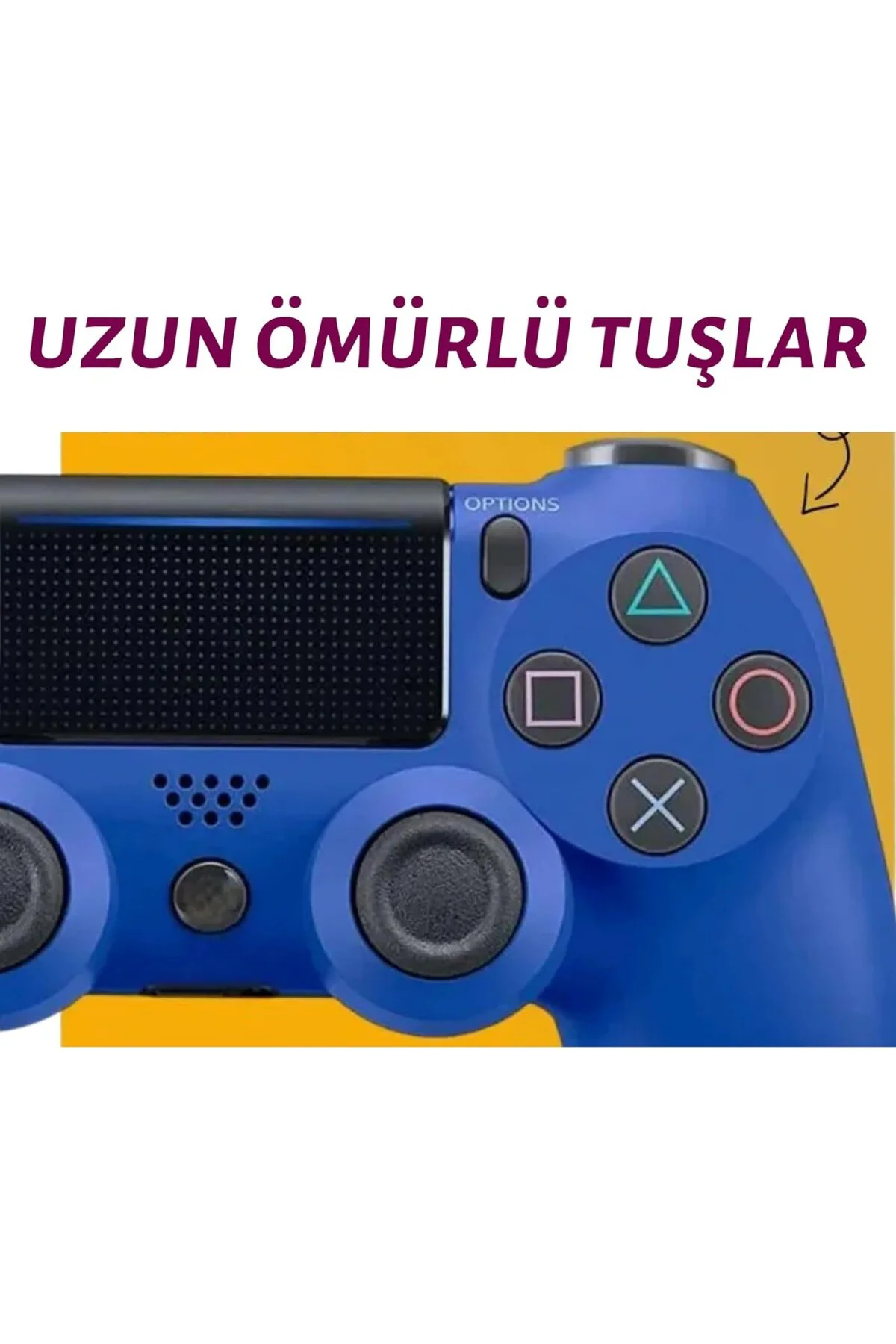 Deluxe PS4 ve PC Uyumlu Bluetooth Gamepad – Kablosuz Oyun Kolu & 