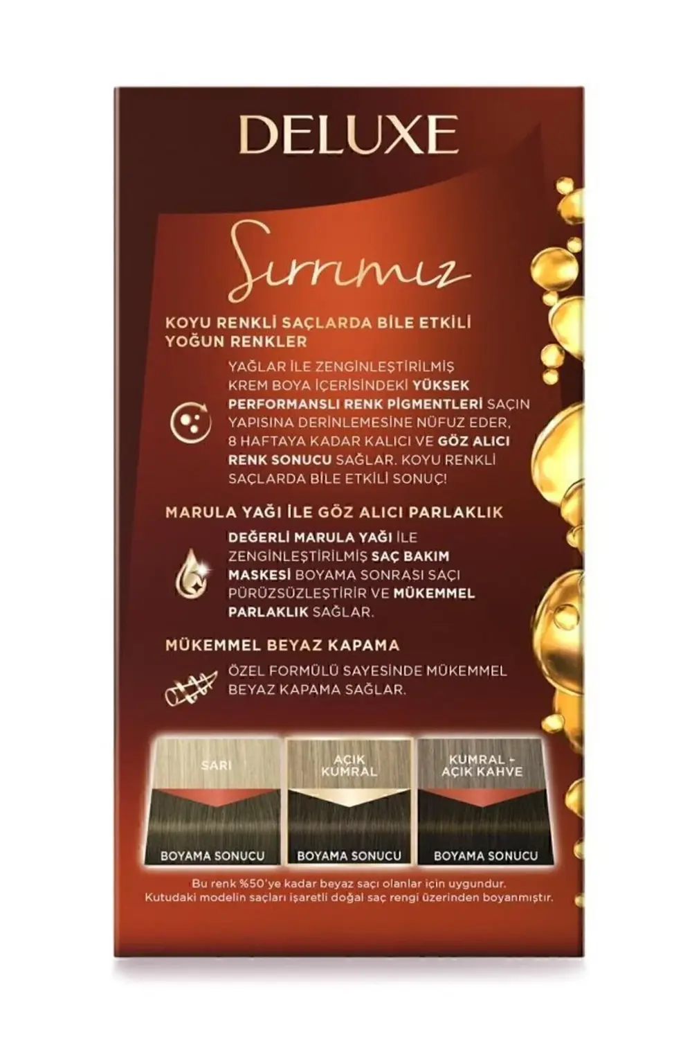 Deluxe Yoğun Renkler 7-3 Küllü Yoğun Kumral X 2 Adet Saç Boyası