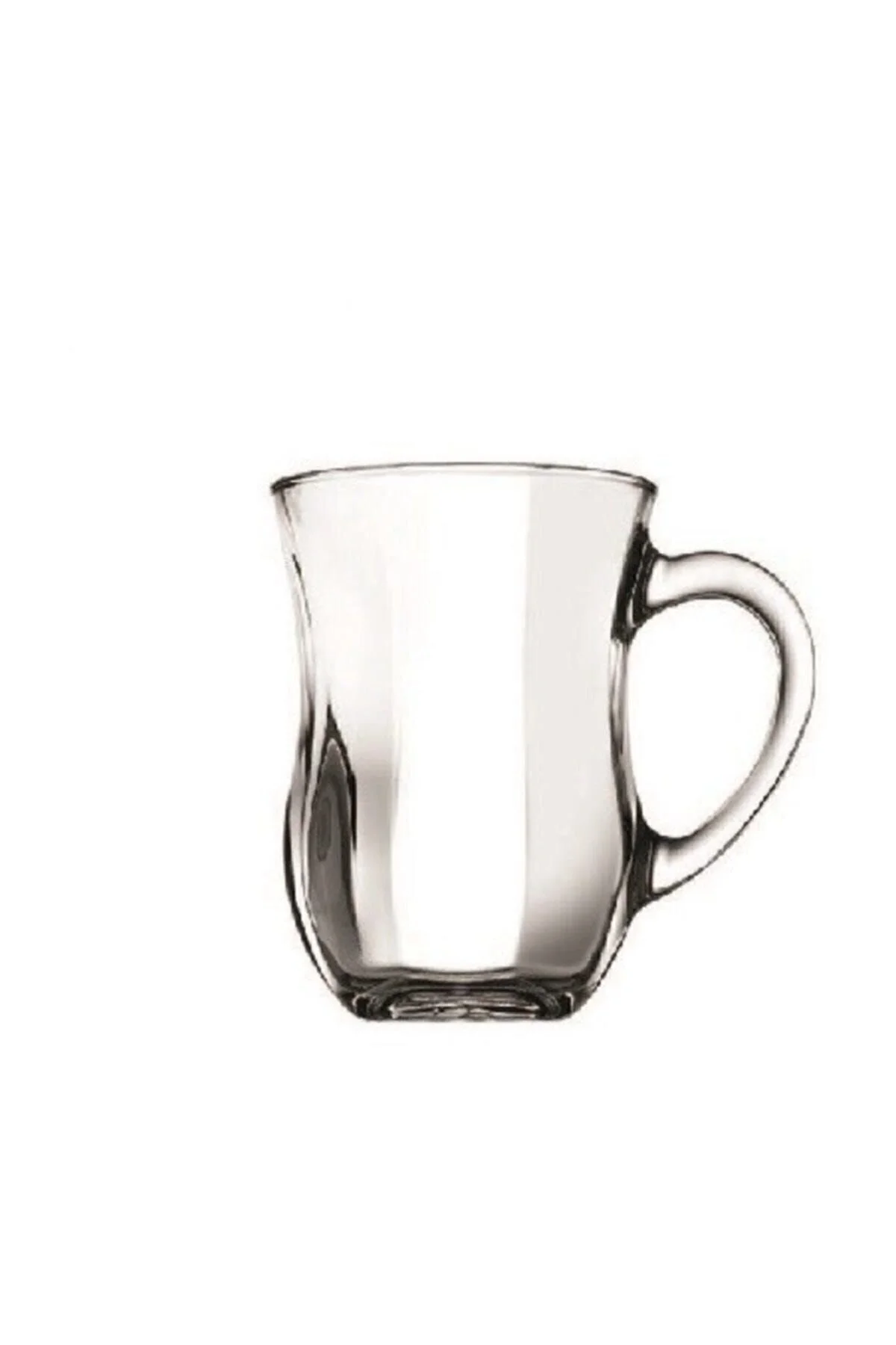 Dem Kulplu Çay Bardak -12 Li Çay Bardağı - Görsel 3