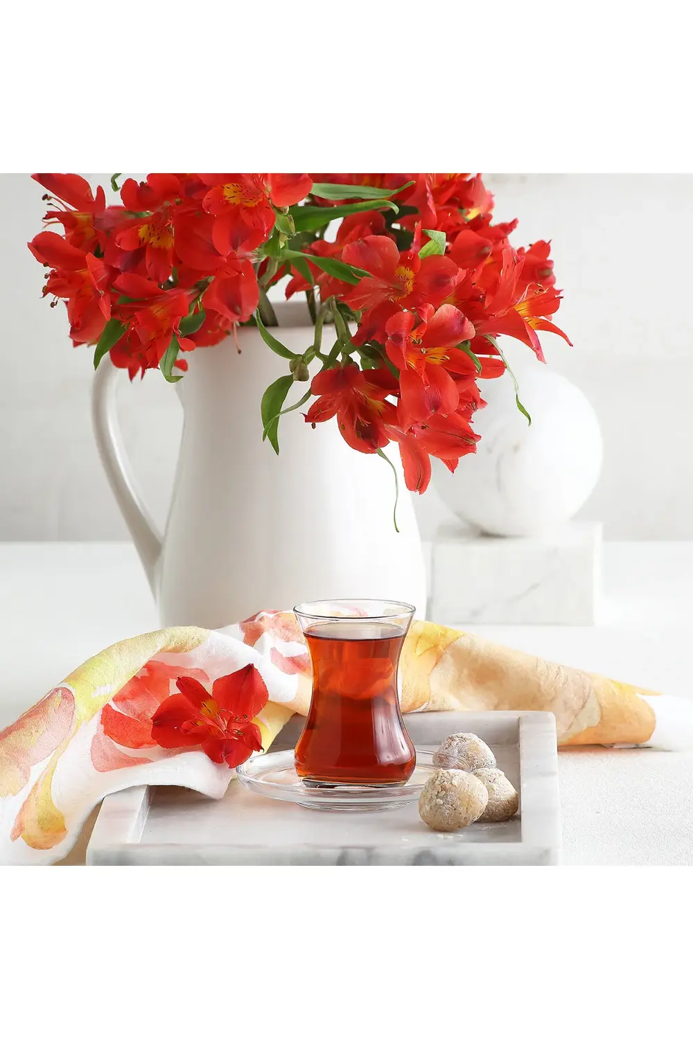 Demet Cam Çay Seti 6 Kişilik 135 ml (6 Çay Bardağı, 6 Çay Tabağı) Demet Cam Çay Seti 6 Kişilik 135 ml (6 Çay Bardağı, 6 Çay Tabağı)