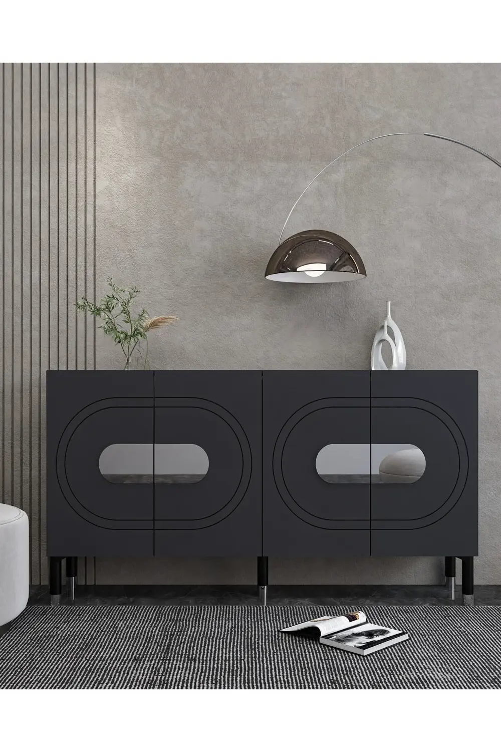 DEMETCT (KB150) KONSOL ANTRASİT-GÜMÜŞ