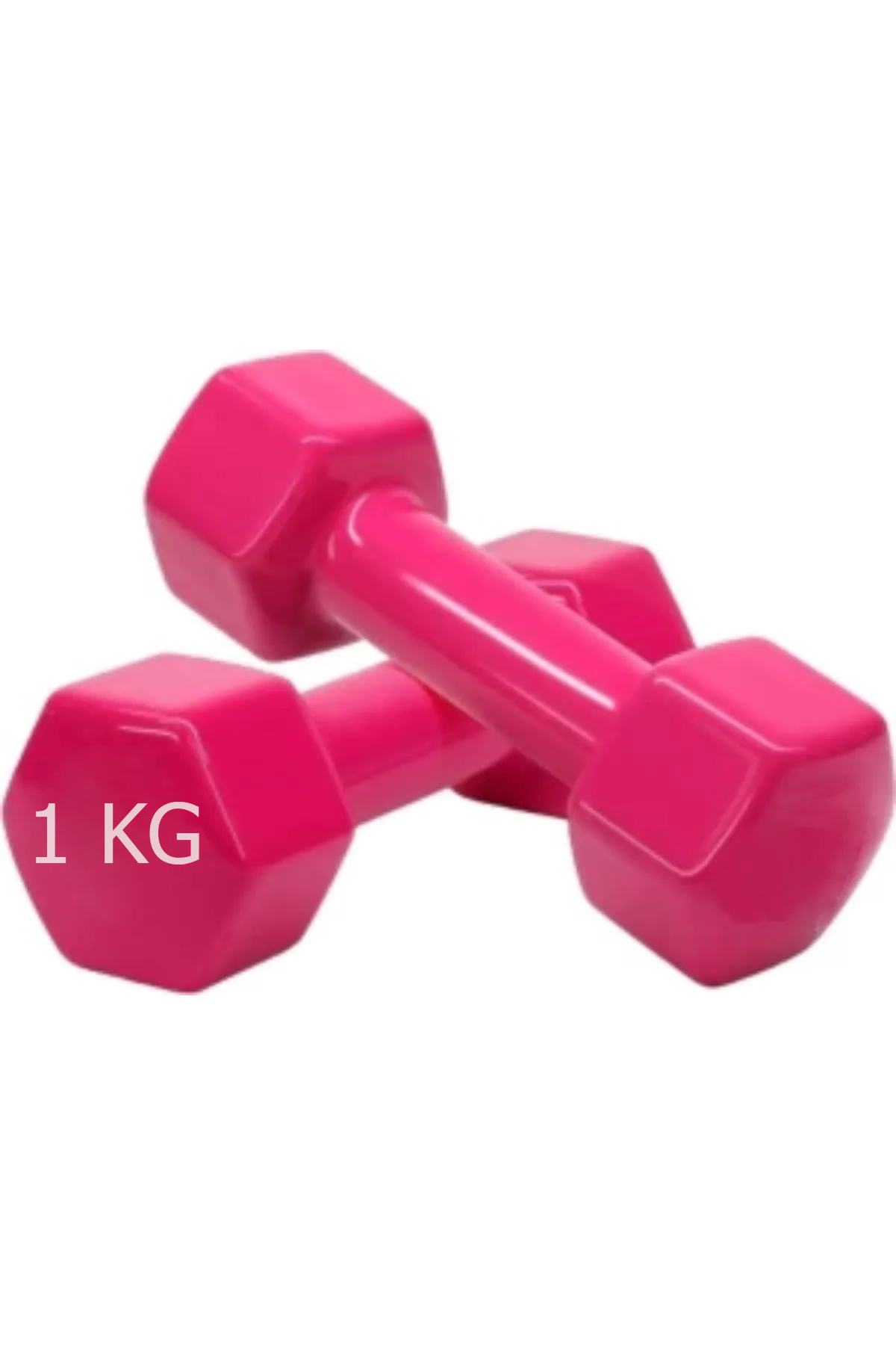 Jet Demir Dambıl 1 Kg X 2 Adet Vinyl Kaplı Demir Döküm Dumbell Dambıl