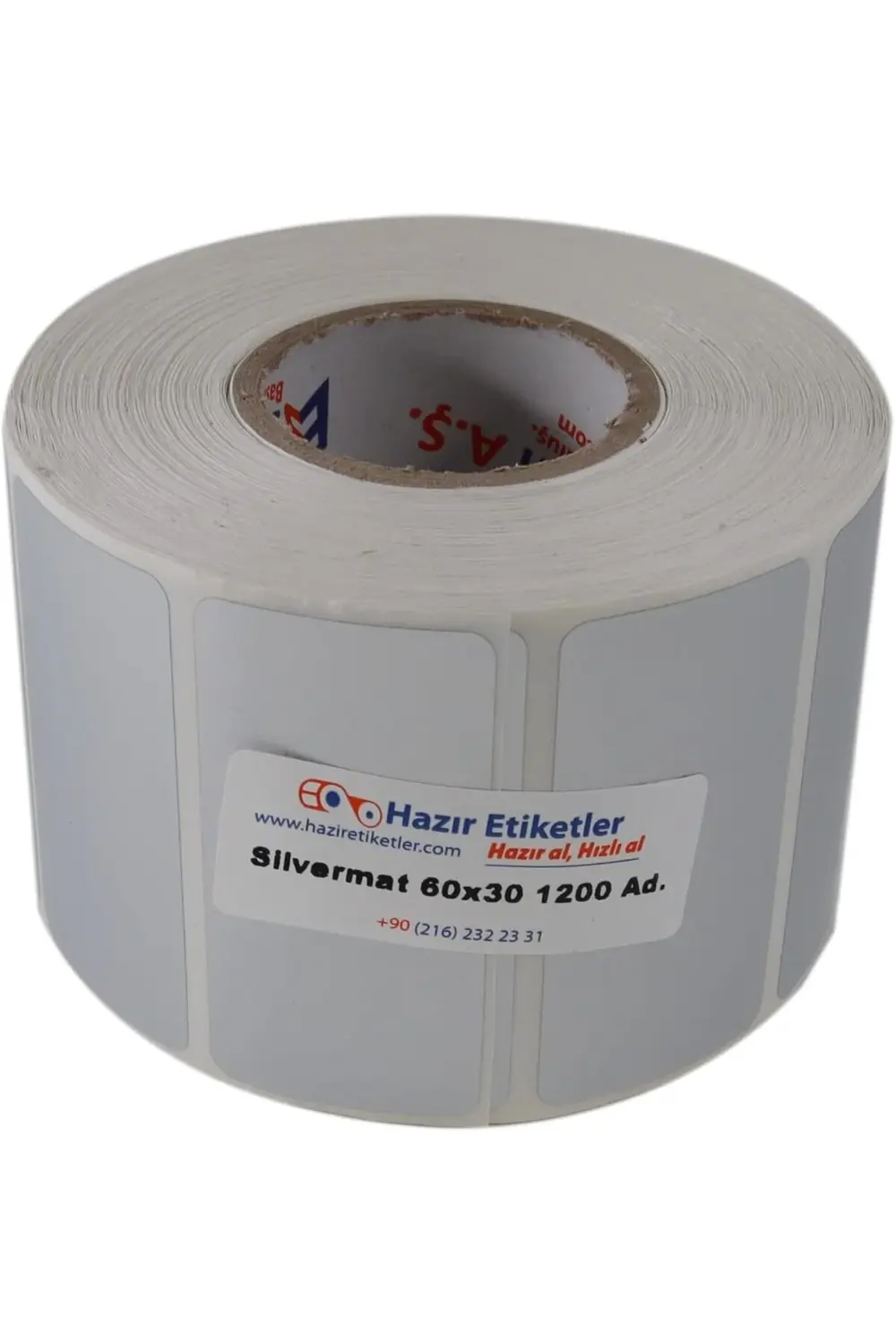 Demirbaş Etiketi 60mm X 30mm Ruloda 1200 Adet 1178227
