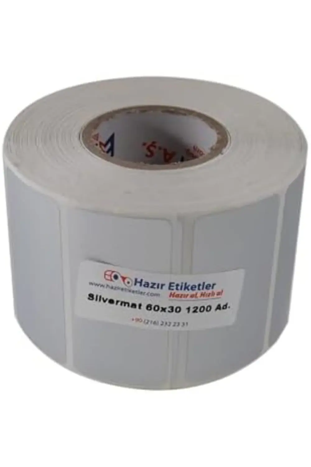 Demirbaş Etiketi 60mm X 30mm Ruloda 1200 Adet 1178227