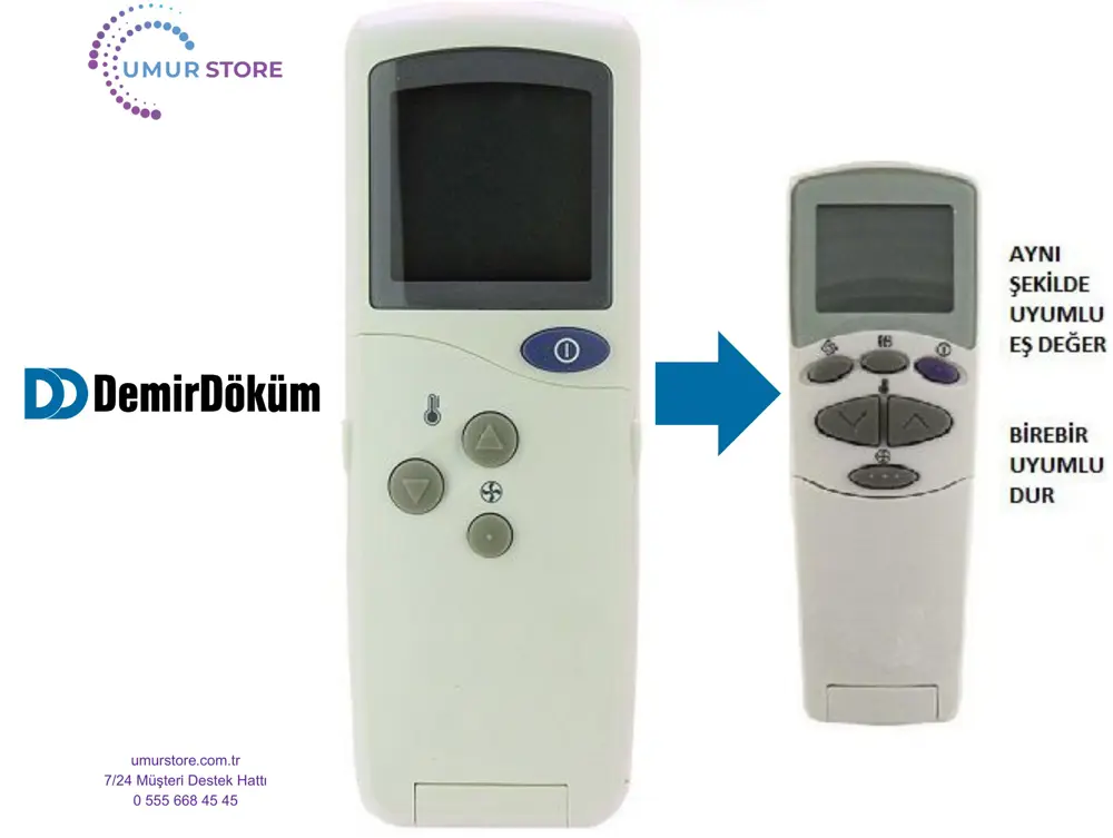 Demirdöküm 6711AR2905B Klima Kumandası